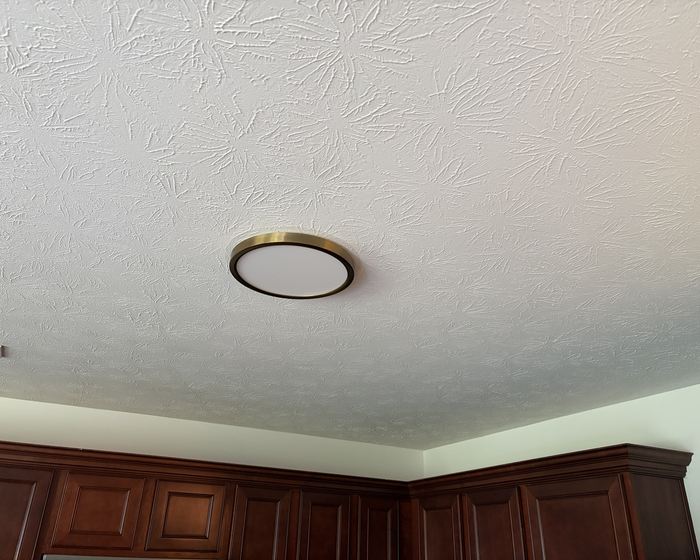 Ceiling fixture installation